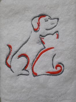Stickdatei Hund_Katze_Silhouette
